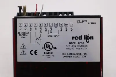 Red Lion DP5T0000 Analog Input Panel Meter STOC K-399-D