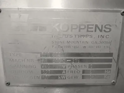 USED KOPPENS EPR 600