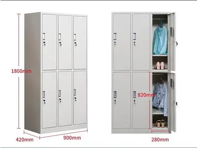 Large 6 door locker