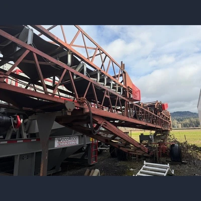 Portec 36in x 105ft Radial Stacking Conveyor