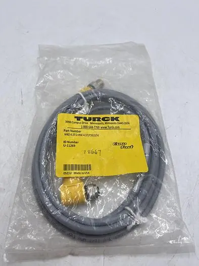 New | in-Stock TURCK TURCK WKE 4.5T-2-RSE 4.5T/CS11574 Sensors | ND Industrial Surplus #1214184