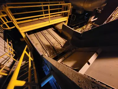 Infeed Log Conveyor for Chipper