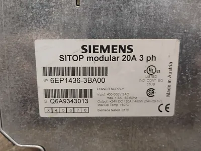 Siemens 6EP1436-3BA00 Electrical/PLC/Automation | ESS Industrial Equipment Sales (4)