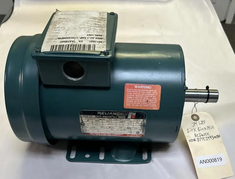 Used RELIANCE ELECTRIC B77C1493M-SH Industrial Controls Ohio US | Surplus Asset Holdings #1242494