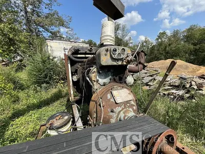 USED SODERHAMN 48" PORTABLE CHIPPER WITH DIESEL ENGINE