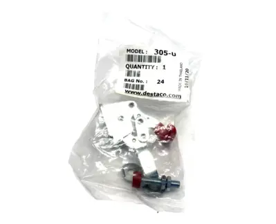 305-U | Destaco  Flanged Base U-Bar Manual Hold Down Toggle Clamp - New