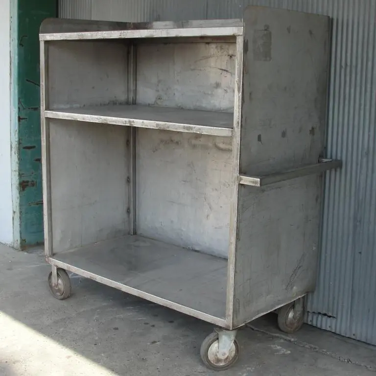 SPC7219  Miscellaneous Equipment utility cart / shelf truck 30" wide x 60"long x 70" tall, stainless steel