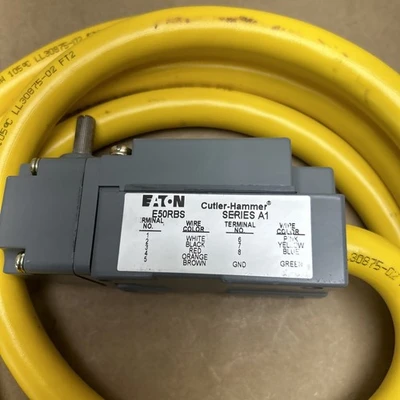 CUTLER-HAMMER E50SB  LIMIT SWITCH W/ CABLE FAST SHIPPING! + WARRANTY