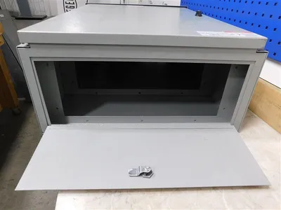 C&I Enclosures NEMA 3R Rainproof Hinge Cover Enclosure 35.5"Tx25.5"Wx11"D Used