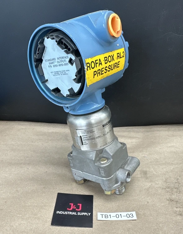 Used Rosemount 3051S1CG2A2E12A1AM5Q4 Test Equipment - Other Indiana US | J&J Industrial Supply #1252325