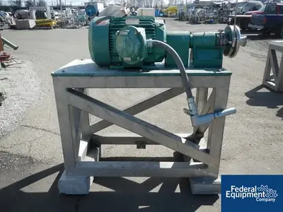 USED Tri-Clover 3" x 1.5" Tri-Clover Centrifugal Pump, S/S, 60 HP