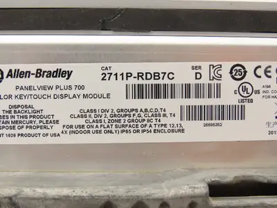 Used ALLEN BRADLEY _UNKNOWN_ Automation Control (HMI) Indiana US | Arrow Industrial #1316665