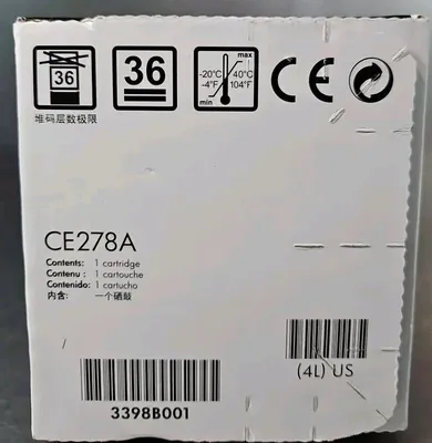 HP Laserjet CE278A Print Cartridge Black loc3D22