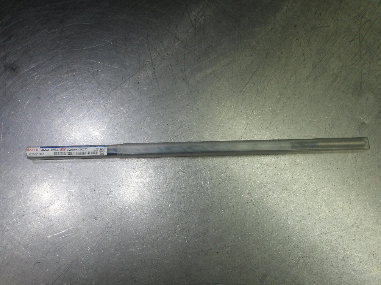 Nachi Aqua Drill EX 7.7mm Coolant Thru Carbide Drill AQDEX0h30d0770 (LOC823A)