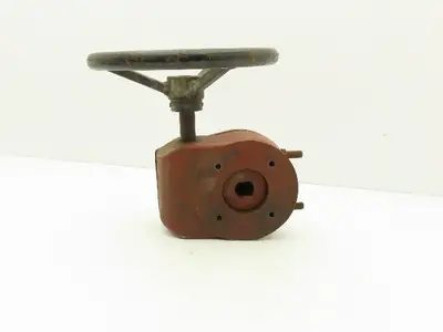 Durco MY40 Valve Actuator Manual Handwheel Gear Operator 22x27mm Bore