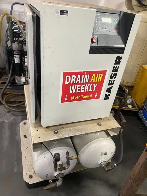 Used 2000 KAESER SIGMA 0 Rotary Screw & Sliding Vane Air Compressors Colorado US | Midstate Machinery #221503