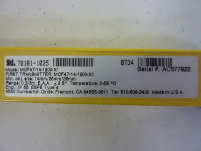 USED STI MCF47-14-1200-X1