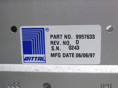 Fisher / Rosemount CP6701 Slot Rack Chassis Module 21 to 29 Volts 99576333 Used