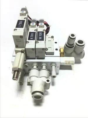 SMC SS5Y5-DUJ00001 Solenoid Valve Manifold 0.1-0.7MPa