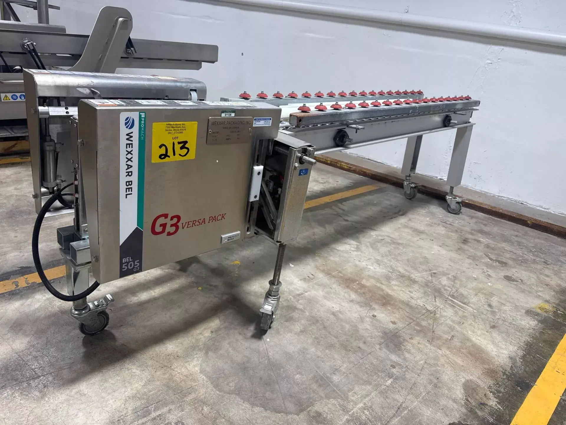Used WEXXAR BEL 505-G3 Case Sealers - Tapers Illinois US | M&M Equipment Corp. #1267947