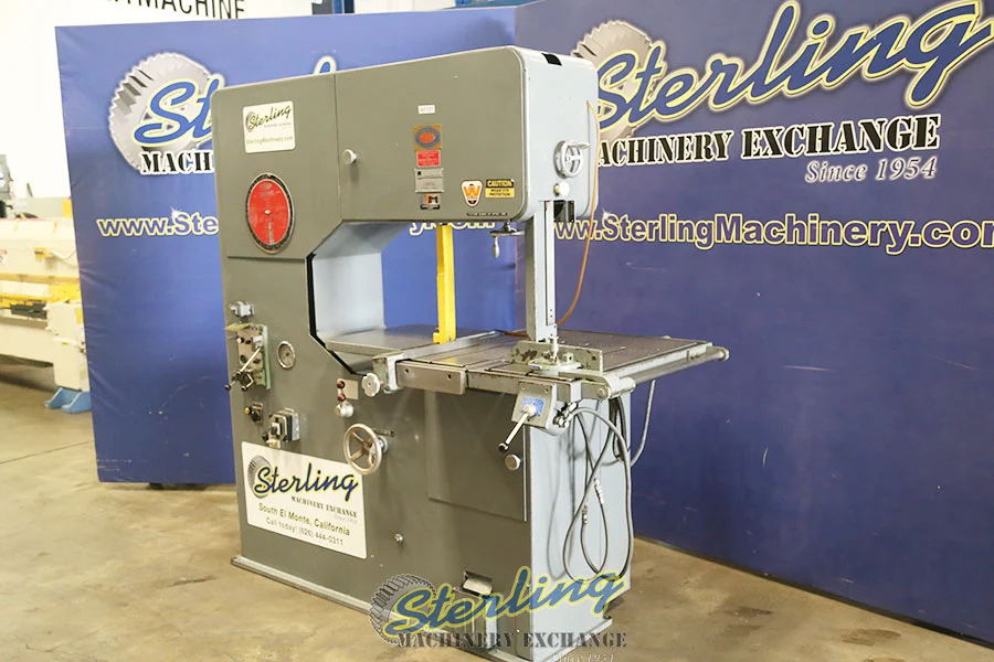 Used CONTINENTAL USF10R Vertical Band Saws California US | Sterling Machinery Exchange #1467169