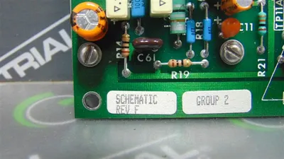 Arvin Diamond 514555 Control Board Schematic Rev. F Used