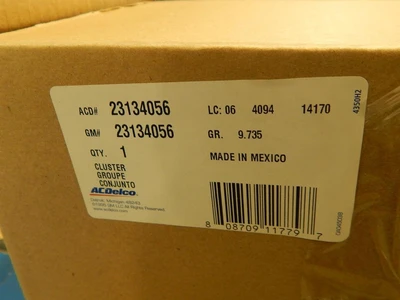 New | in-Stock GENERAL MOTORS _UNKNOWN_ Automotive Parts Texas US | OCO Industrial #1601537
