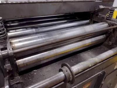 30" X .042" LITTELL MODEL #4-32 COIL STRAIGHTENER: STOCK #19227