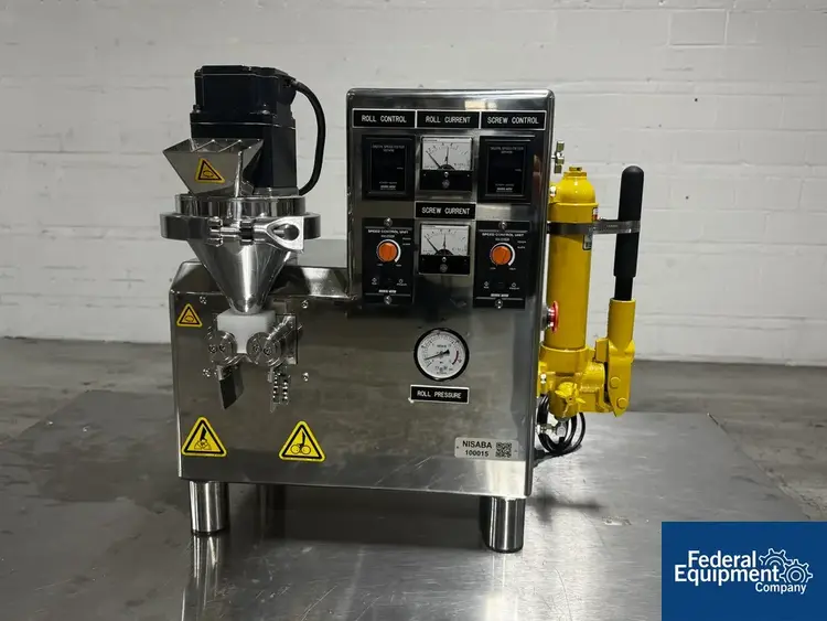Used Vector Freund-Vector TFC-LAB Micro Roll Compactor & Granulator Roller Compactors Ohio US | Federal Equipment Company #230894