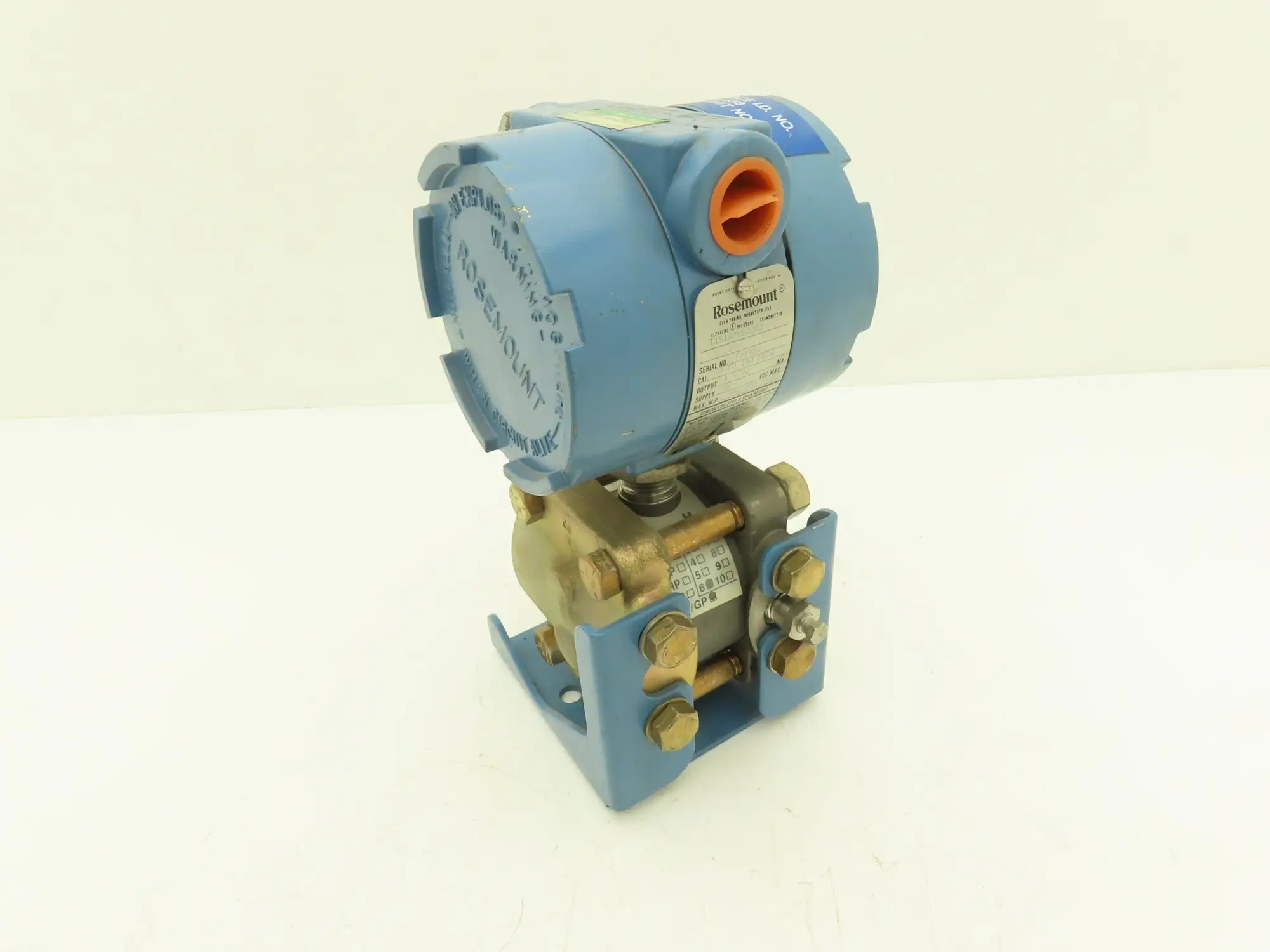 Rosemount 1151GP6E22B2 Alphaline Pressure Transmitter 0-100PSI 45VDC