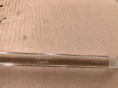 EEP CA-6 Plain Clear Flat Gauge / Sight Glass 10″ X 1-1/2″ X 1/2″ -NIB