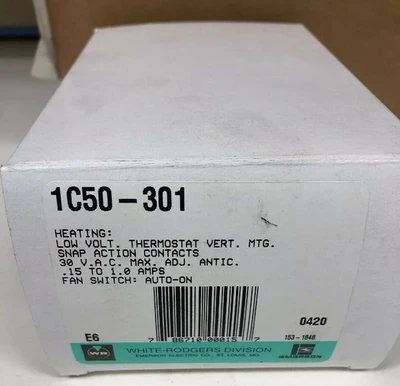 NEW White-Rodgers 1C50-301