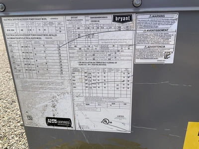 Used BRYANT CRPWREXH Air Conditioning Equipment Michigan US | Miedema Asset Management Group #1411124
