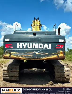 Used 2019 HYUNDAI HX380L Excavators Texas US | Proxy Equipment #1378469