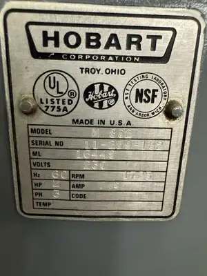 Used Hobart M802 Dough Mixers Illinois US | Falcon Restaurant Supply #1368421