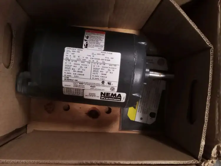 Used US Motors US Motors D2P2D Nema Premium Condenser Fan Motor A.C. Motors US | Infinity wholesale & Supply LLC #1305790