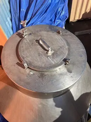 Gemco 30 Cu Ft stainless steel double cone blender
