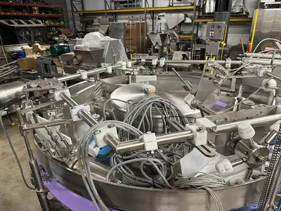 USED TEN BRINK ENGINEERING & CONSLUTING ROTARY POCKET FILLER 48 POCKET
