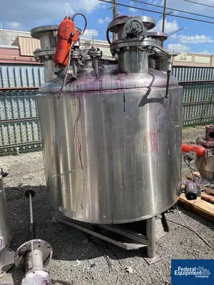 USED Lee Industries 360 Gal Lee Reactor, 304 S/S, 20/100#