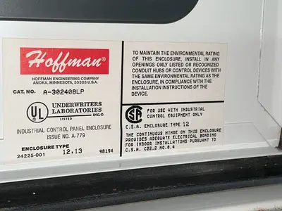 Used HOFFMAN A302408LP Electrical Boxes Ohio US | HGR 24 #1760194