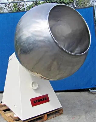 Stokes 1.5 HP Chocolate Candy Coating Panner Panning Machine 41" Bowl 460V 3PH