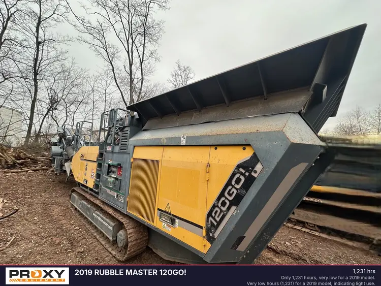 Used 2020 RUBBLE MASTER 120GO! Crushers New Jersey US | Proxy Equipment #1385347