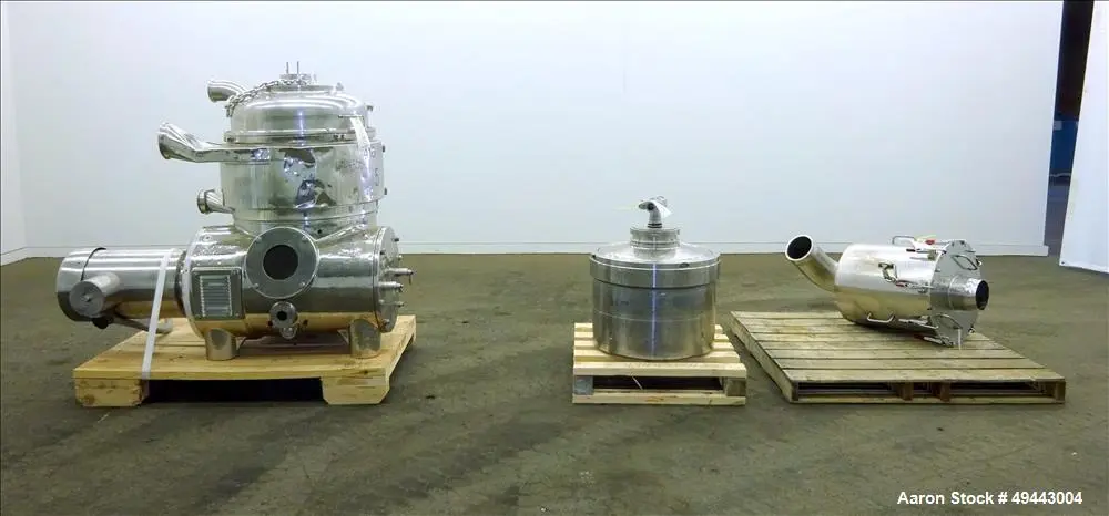 Used WESTFALIA BKA35-86-076 Disc Batch Centrifuges Illinois US | Aaron Equipment #84672