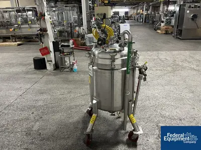 USED Precision 100 Liter Walker Reactor, 316L S/S, 45/90#
