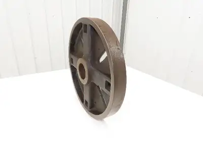 Slotted Lathe Drive Face Plate Cast Iron 	2-1/2-6 Direct Screw 16" OD 8 Slot