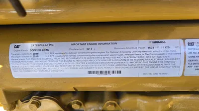 USED 2016 CATERPILLAR C32