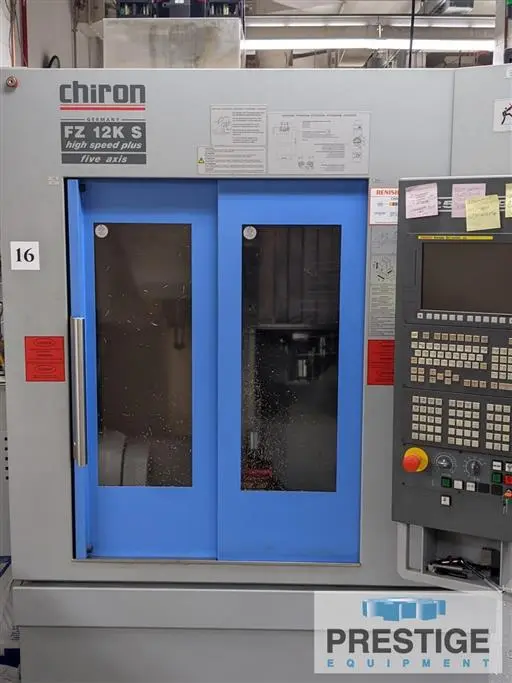 Used CHIRON FZ 12K S Vertical Machining Centers (5-Axis or More) New York US | Prestige Equipment #147368