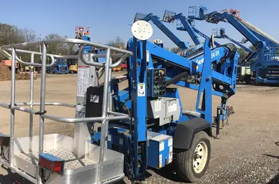 Used 2009 Genie TZ34/20 Towable Boom Lifts New York US | United Lift #1446960