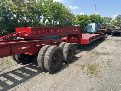Used SIEBERT 150 TON DETACHABLE LOWBOY Lowboy Trailers Florida US | USA Transequipment #1542562