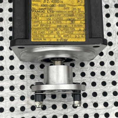 Used FANUC A06B-0061-B003 Servo Motors California US | Davliegogo LLC #1706361